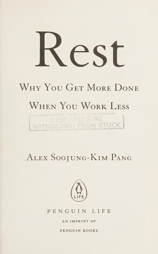 Rest book cover